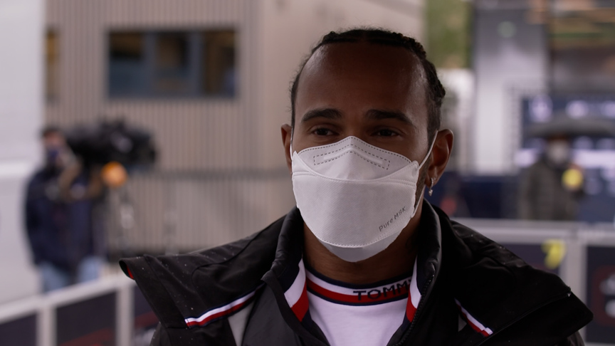 Lewis Hamilton says Mercedes 'are the hunters' at Emilia Romagna GP