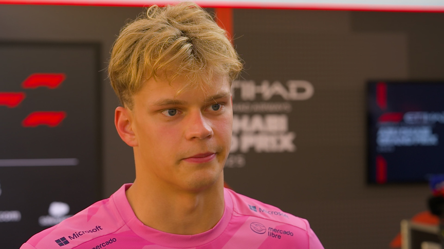 ‘You would think every time it gets easier… but it doesn’t’ – Aron on his FP1 run for Alpine