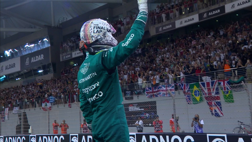 2022 Abu Dhabi Grand Prix: Vettel signs off from last F1 race with donuts at Yas Marina