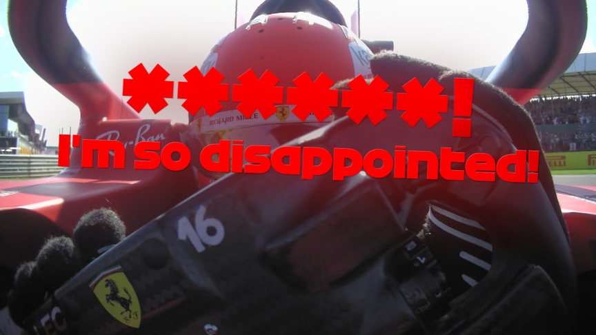 2021 British Grand Prix: Frustrated Leclerc reacts after missing out on Silverstone win