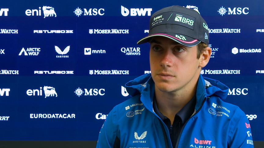 Colapinto 'very happy' to be racing at 'a track that has been very good to Alpine'