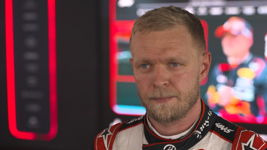 ‘That’s on me’ – Magnussen holds his hands up after jump start in Spain