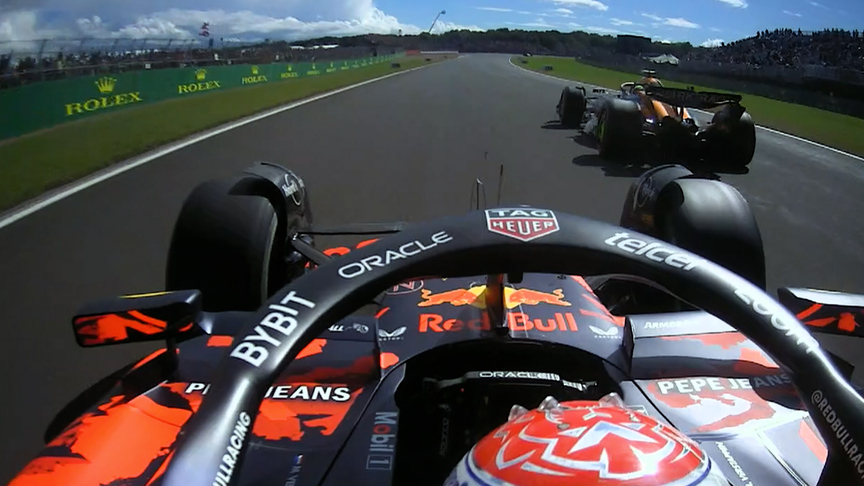 2024 British Grand Prix: Verstappen powers past Norris for P2