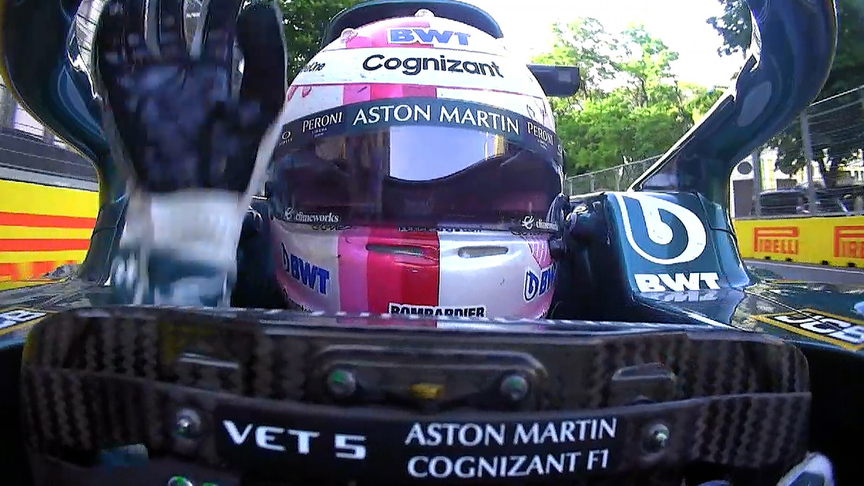 2021 Azerbaijan Grand Prix: Vettel claims first podium with Aston Martin in Baku