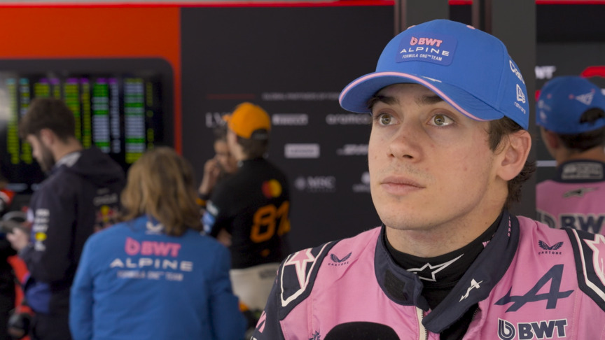 Alpine 'struggling with graining' says Colapinto