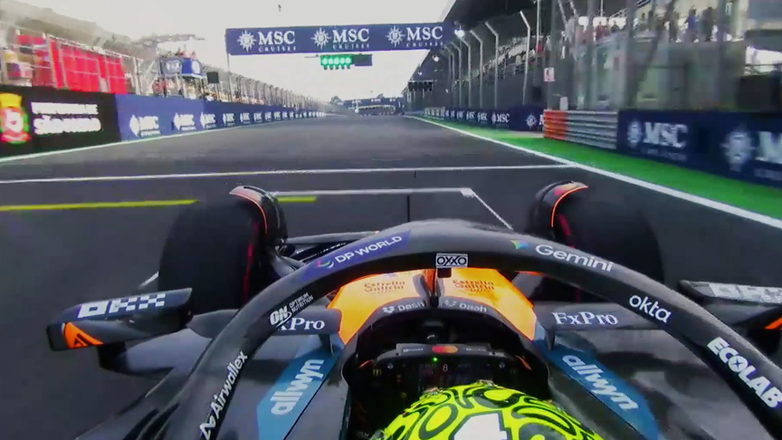 2025 Sao Paulo GP Sprint Qualifying: Ride onboard as Lando Norris claims Sprint Pole