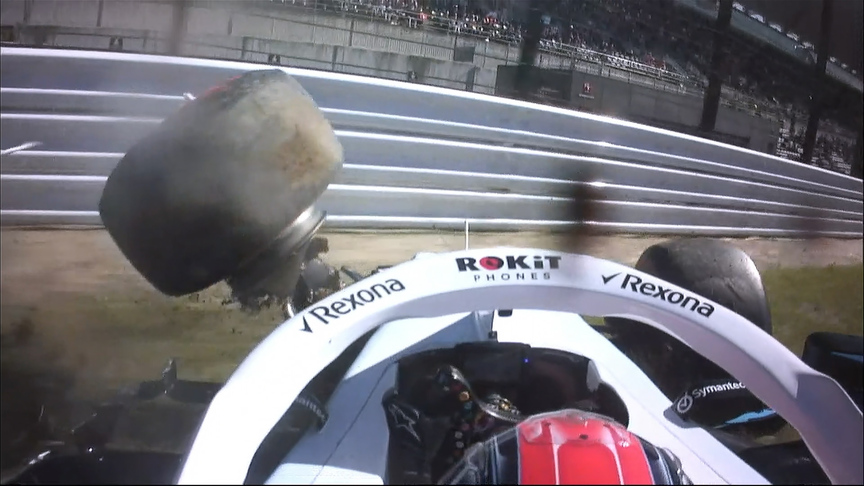 Qualifying: Big Kubica crash brings out red flags in Q1