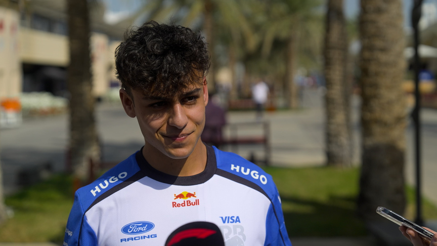 'I have been dreaming my whole life to get into Formula 1' - Arvid Lindblad in Bahrain