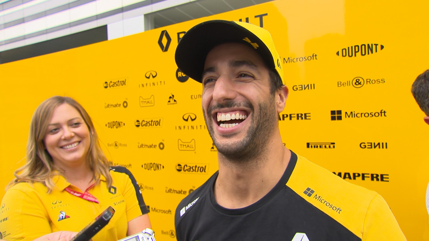 Daniel Ricciardo: 'Well in to Q3' our target