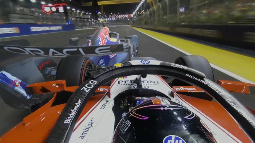 GHOST CAR: See how Verstappen beat Leclerc to pole in Singapore