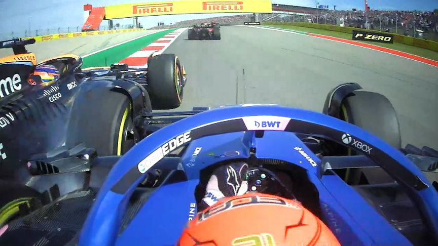 2023 United States Grand Prix: Best race start onboards