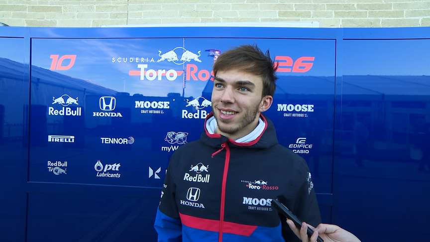 Pierre Gasly: FP2 'really felt good'