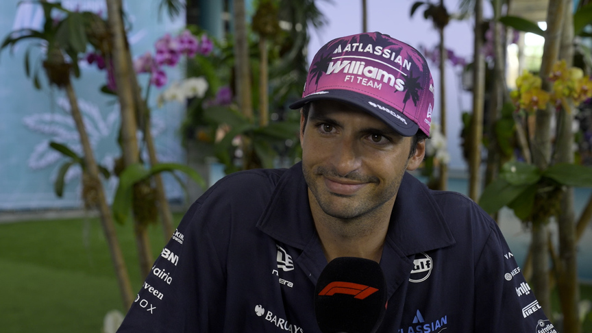 Sainz still ’not very happy with execution’ after taking P14 in Qualifying