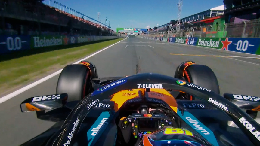 ONBOARD: Oscar Piastri’s 2025 Pirelli Pole Position Award lap at the Dutch Grand Prix