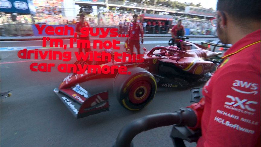 2024 Azerbaijan GP FP2: Concerned Leclerc pits and insists ‘I’m not driving this car anymore’