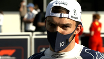 Pierre Gasly says P4 in Baku qualifying completes 'an amazing day' for the team