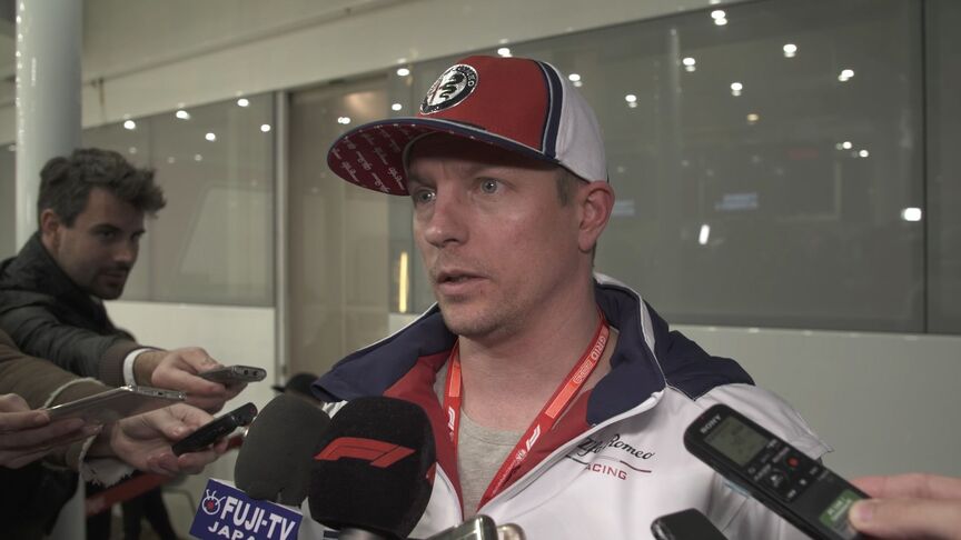 Kimi Raikkonen - Positive, but unclear where Alfa Romeo sit in the pack
