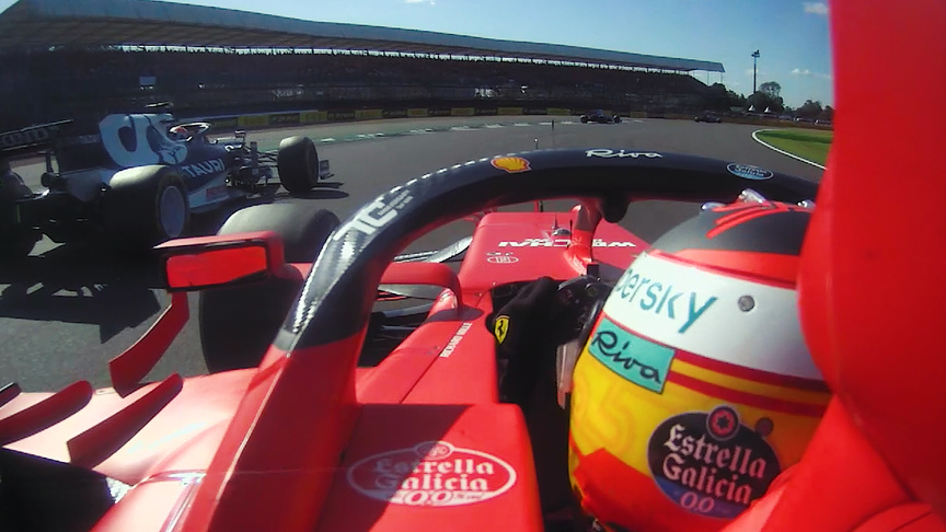 2021 British GP F1 Sprint: Sainz sneaks past Gasly at Silverstone