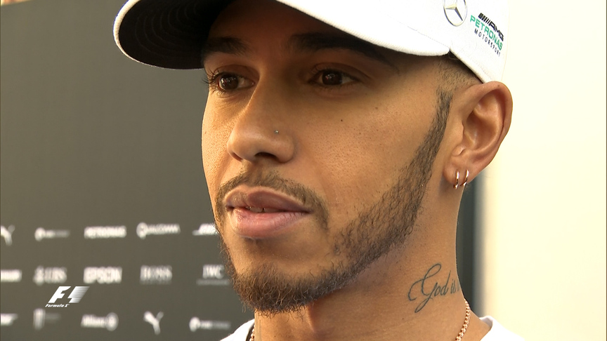 Hamilton not happy with Mercedes' morning