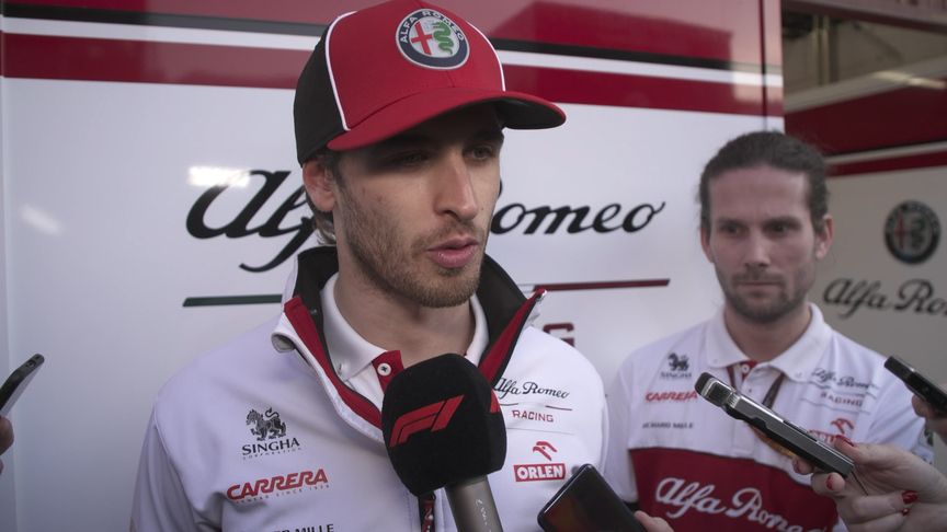Antonio Giovinazzi: We struggle a bit in the last sector