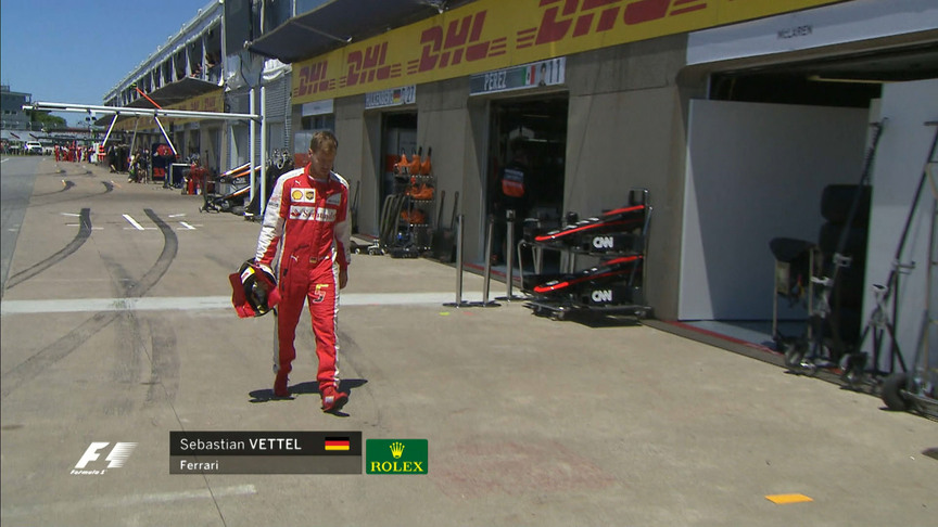 Qualifying breaking news: Vettel knocked out in Q1