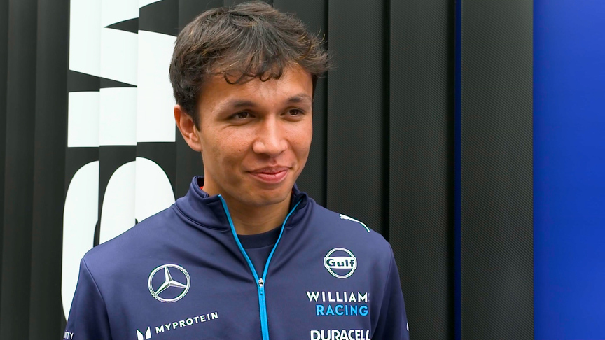 'I believe in the journey we're on' - Albon on racing for Williams until at least 2026