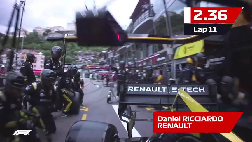 DHL Fastest Pit Stop Award - Monaco