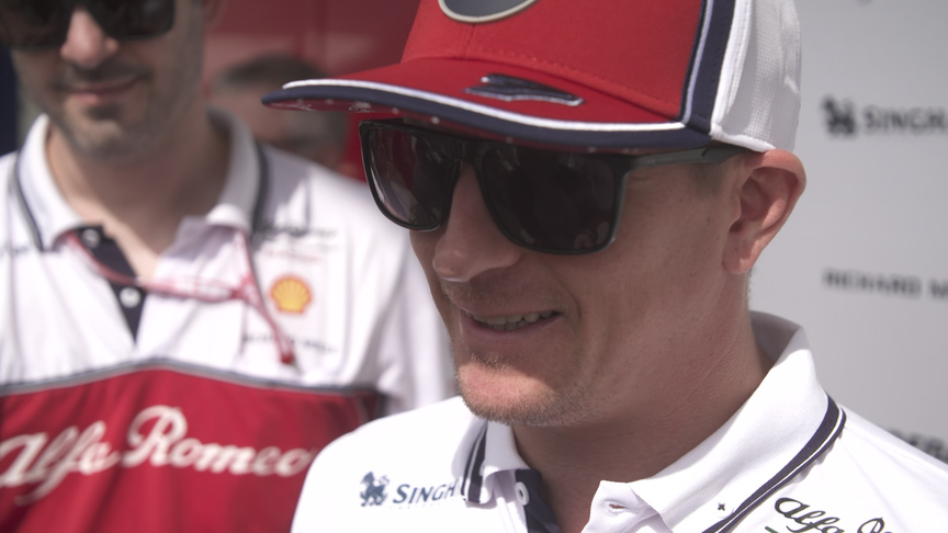 Kimi Raikkonen: We've been 'so-so with the speed'