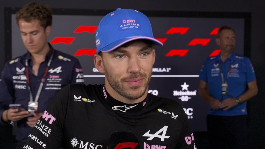Gasly hopeful of a top 10 spot in Qualifying after ‘positive’ first day in Baku