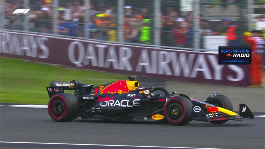 2023 British Grand Prix: Verstappen crosses the line to take his sixth win in a row