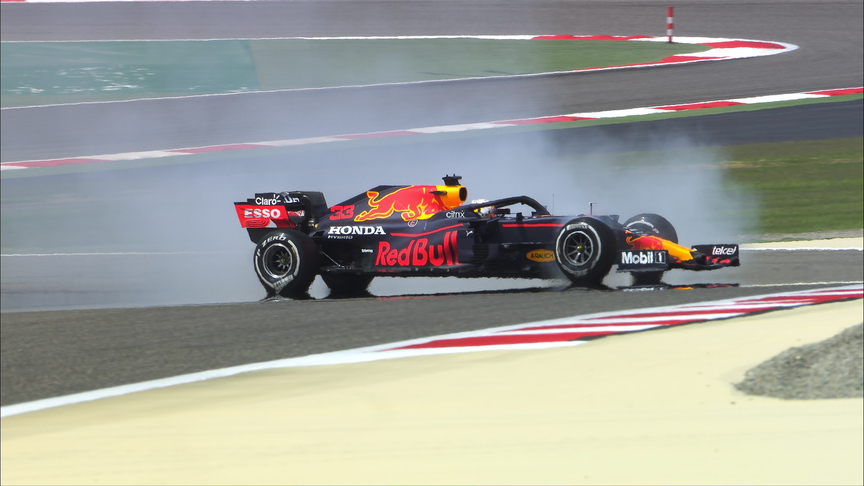 TESTING DAY 1: Verstappen spins on first day of testing