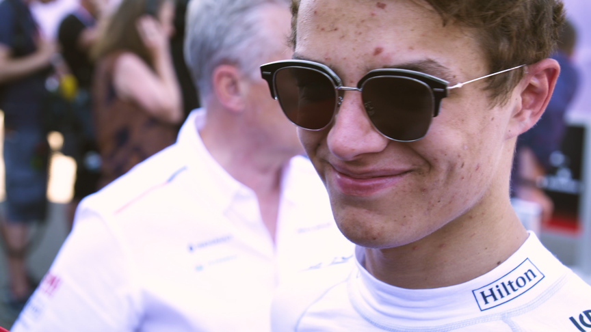 Lando Norris: A positive day in the car