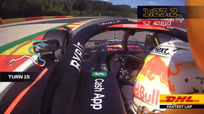 DHL Fastest Lap Award –  2022 Belgian Grand Prix