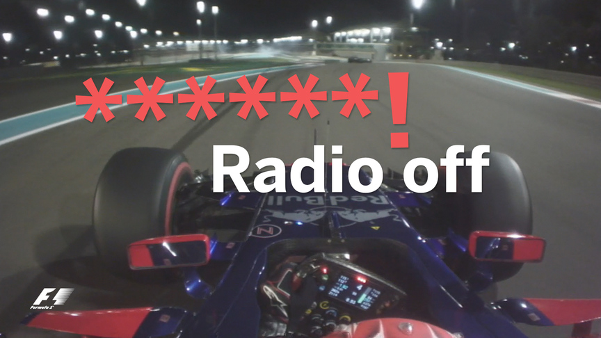Say What? The best of team radio in Abu Dhabi