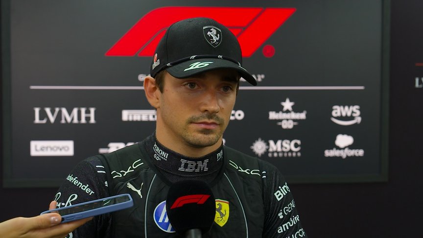 Leclerc left ‘happy and not happy at the same time’ after claiming P2 in Q3
