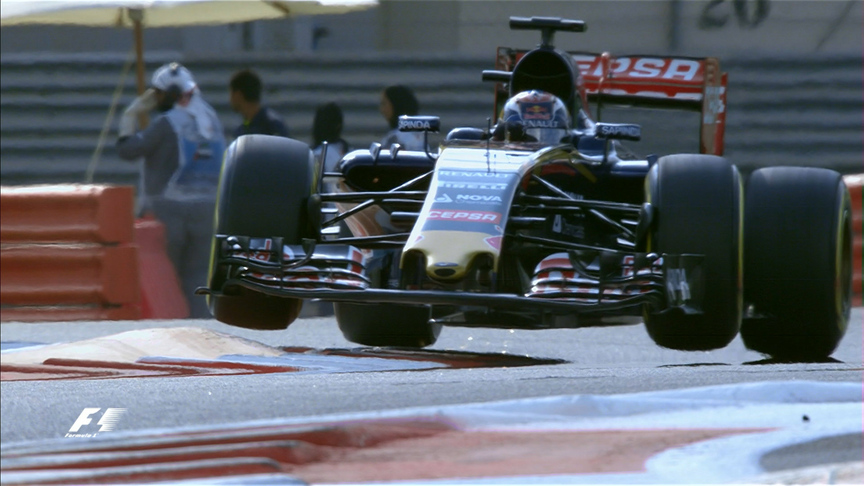 Spins, kerbs and catches - the best action from FP3