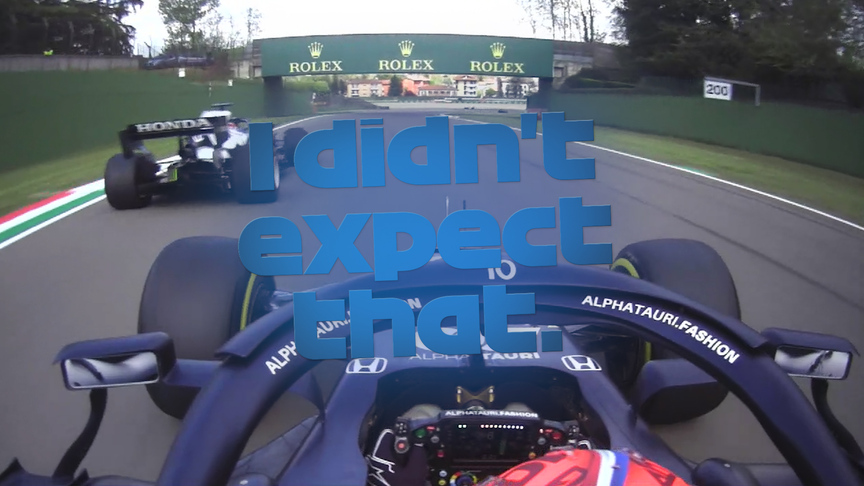 2021 Emilia Romagna GP FP2: Gasly almost hits AlphaTauri team mate Tsunoda