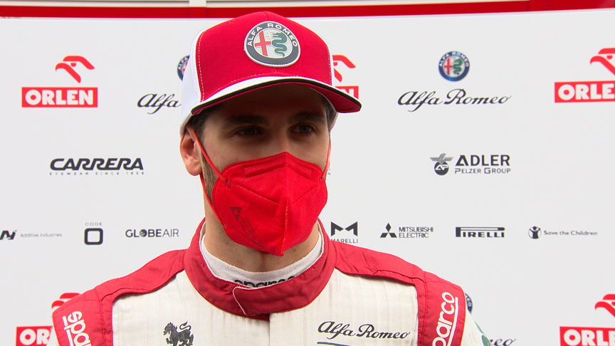 Antonio Giovinazzi happy after 'smooth' and 'positive' FP2 in Austria