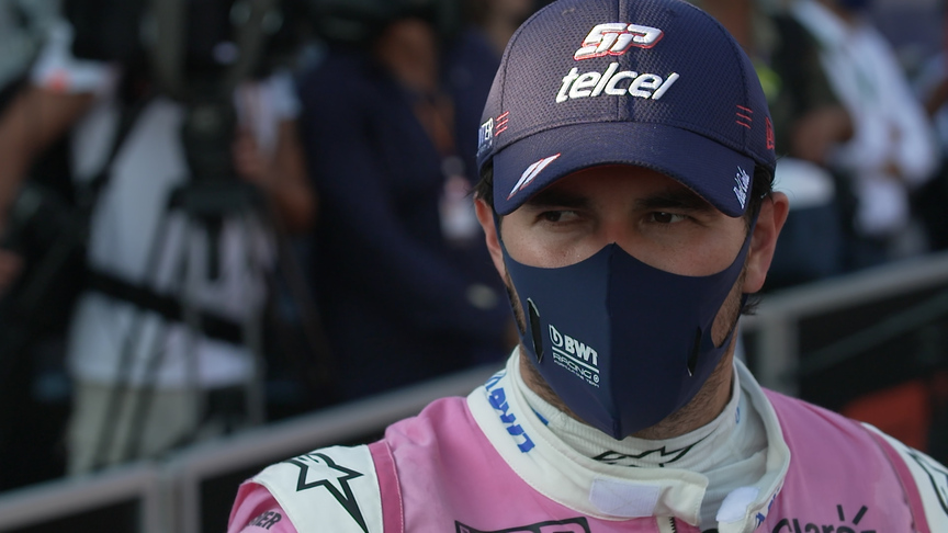 Sergio Perez 'so happy with P5' at a 'crazy' Tuscan GP
