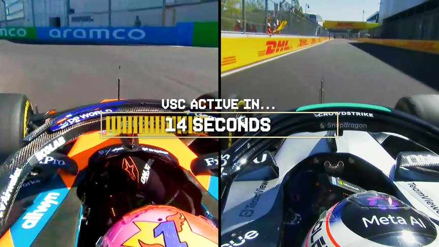 2026 Spanish Grand Prix: Leader Norris drops to P5 as rivals pit under the VSC