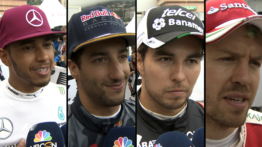 Drivers report back after epic race in Monaco
