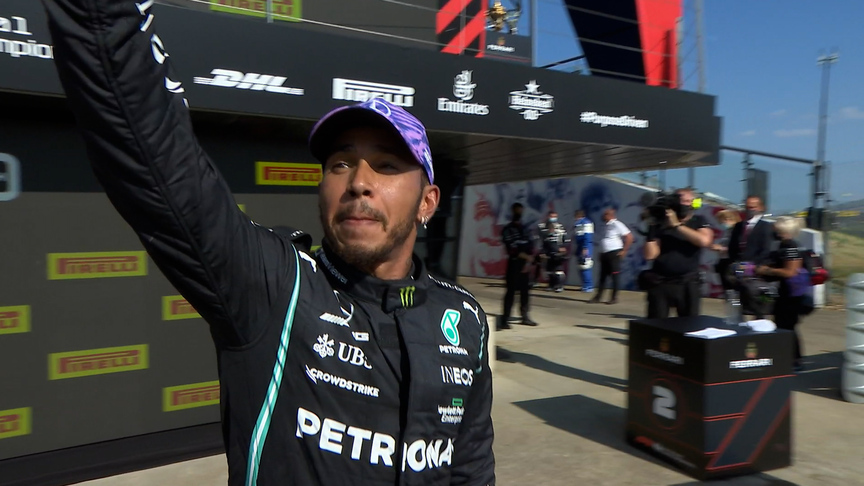 2021 British Grand Prix: Hamilton celebrates 'massively overwhelming' eighth Silverstone win