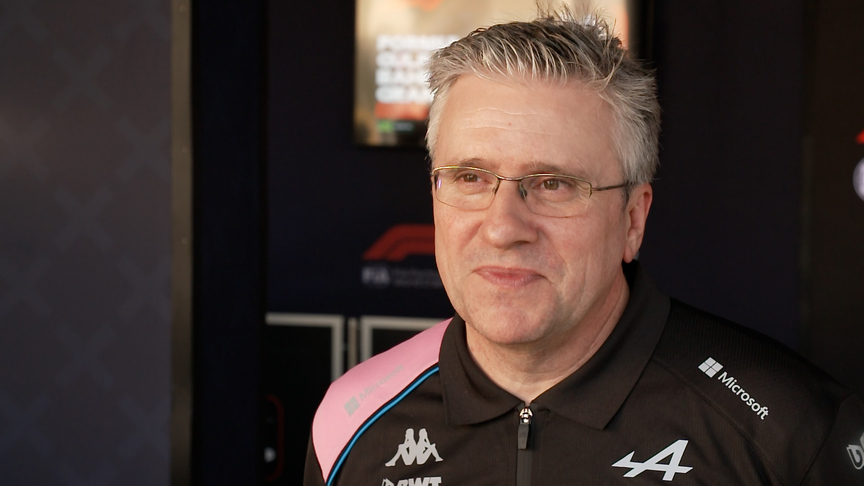 Pat Fry coy on Alpine pace after team concentrate on understanding new car in first practice in Bahrain