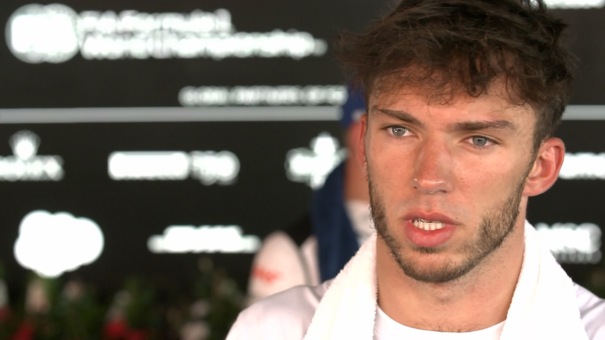 Pierre Gasly: Car was 'broken' from first corner in Spain