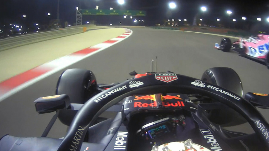 2020 Bahrain Grand Prix FP2: Verstappen surprises Sergio Pérez with pass