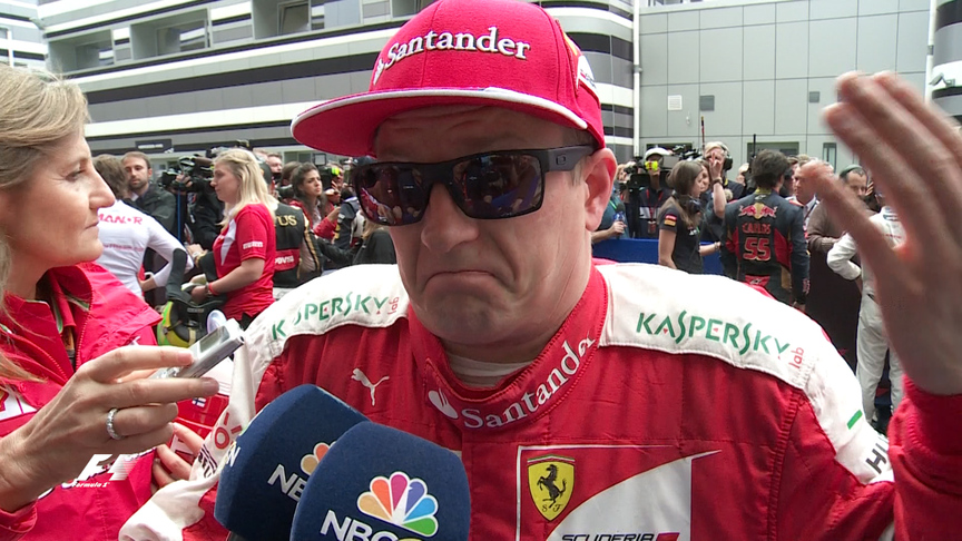 Post-race interviews - Russia