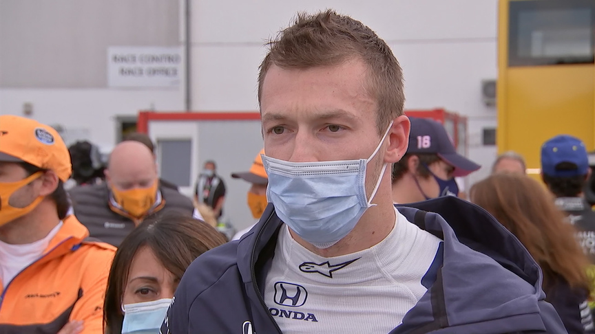 'Unsatisfying' P12 finish for Daniil Kvyat