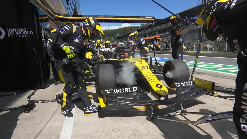 Styrian Grand Prix: Esteban Ocon retires his Renault