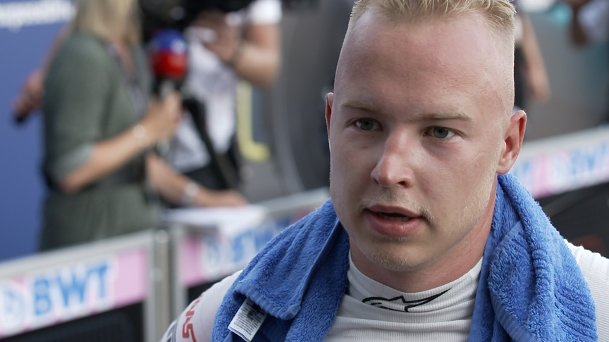 Nikita Mazepin: 'Good' race in 'very hot' conditions at maiden F1 British Grand Prix