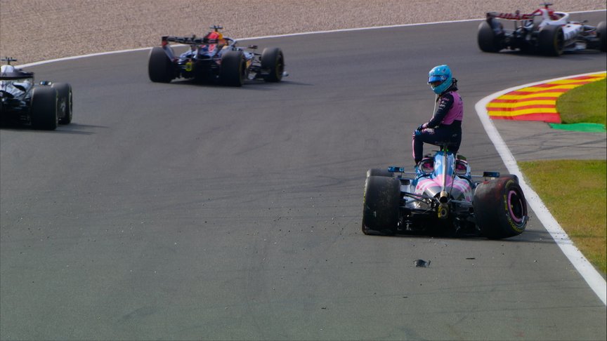 2026 Belgian Grand Prix: Gasly crashes out in FP2